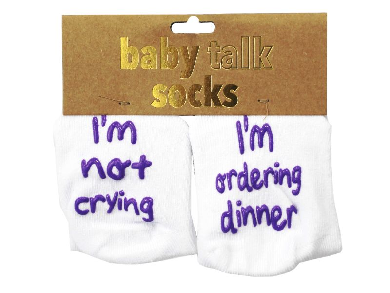 Baby Talk Socks, Bibs & Onesies